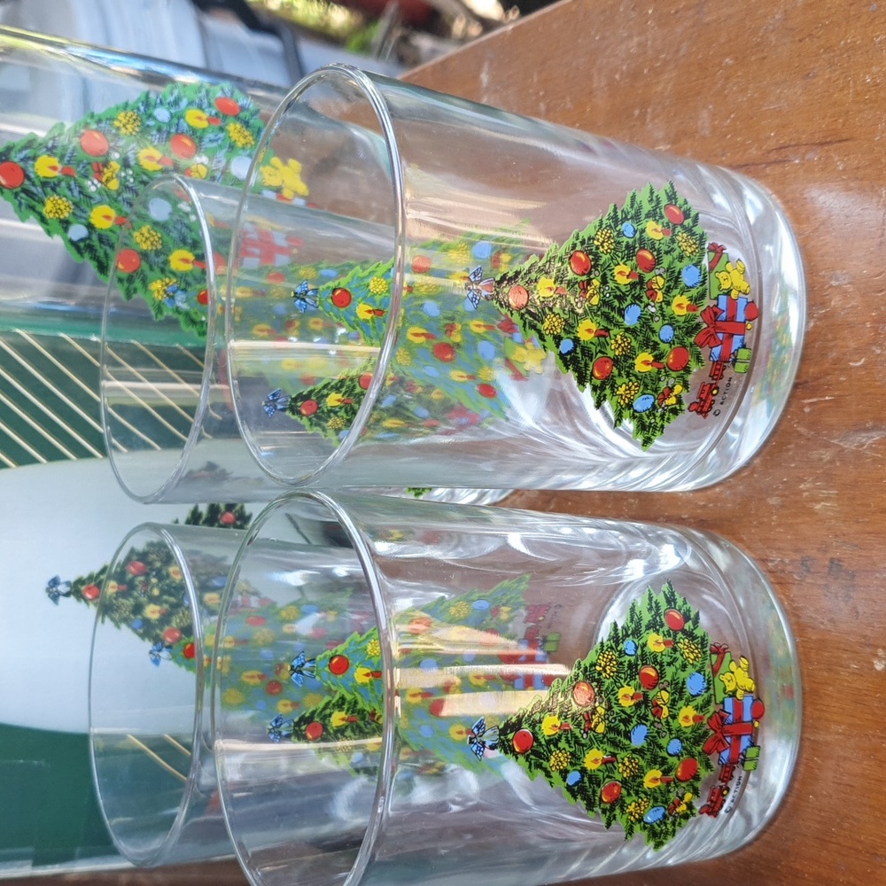 💜 Vintage Christmas dining set
